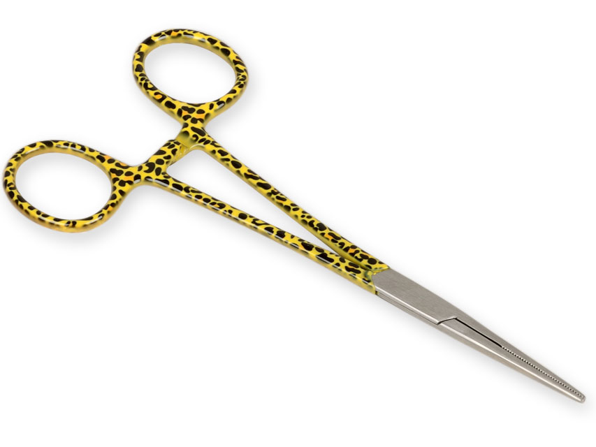 forceps artera drept din otel inoxidabil fantezie leopard 16 cm