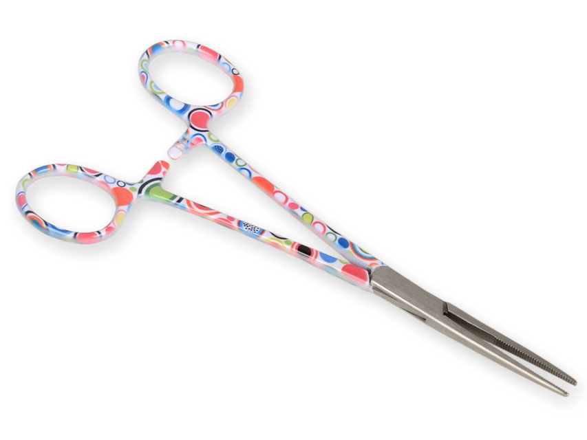 forceps artera drept din otel inoxidabil bubbles fantasy 16 cm
