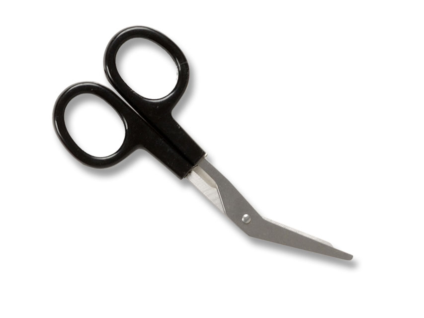 foarfeca de uz general si bandaje din otel inoxidabil 4.7" 12 cm negru