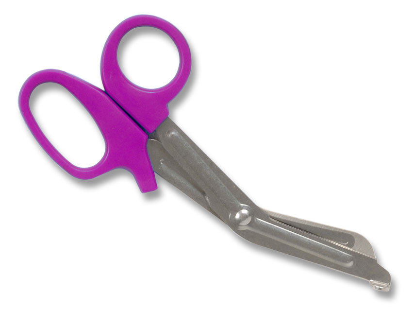 foarfeca de uz general si bandaje din otel inoxidabil 6.5" 16.5 cm violet