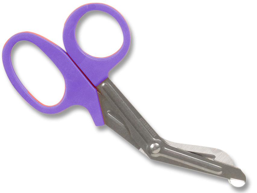 foarfeca de uz general si bandaje din otel inoxidabil 7.5" 19 cm violet