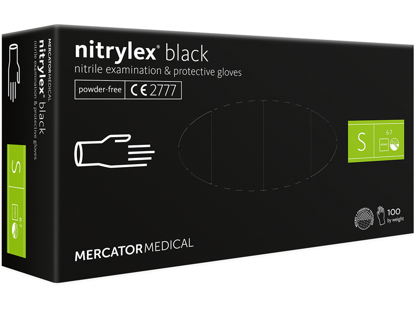 manusi nitrylex nitrile negru mici