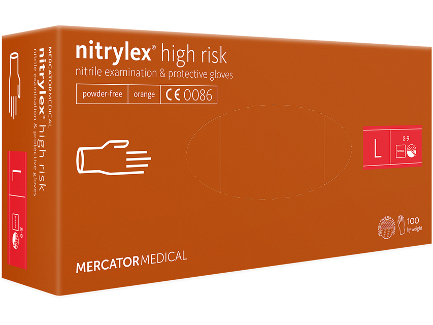 manusi nitrylex portocaliu nitrile mari