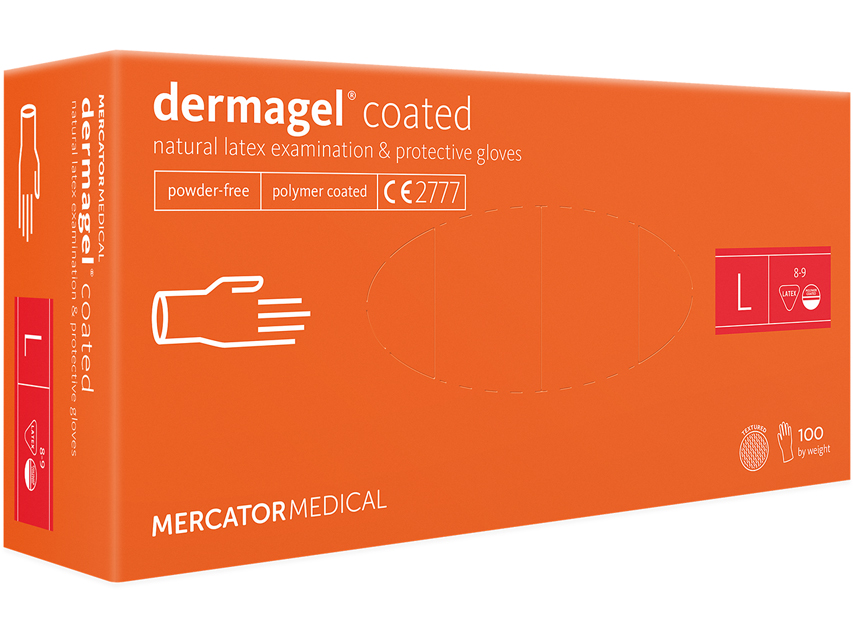 manusi dermagel latex fara pudra mari