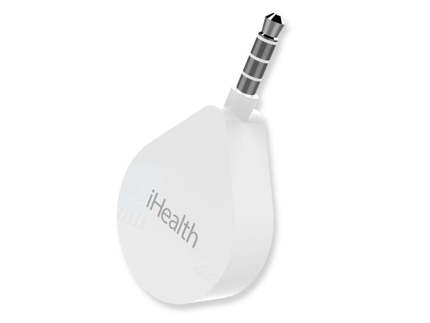 ihealth align bg1 monitor de glucoza de dimensiunea unui buton transmisie mobila