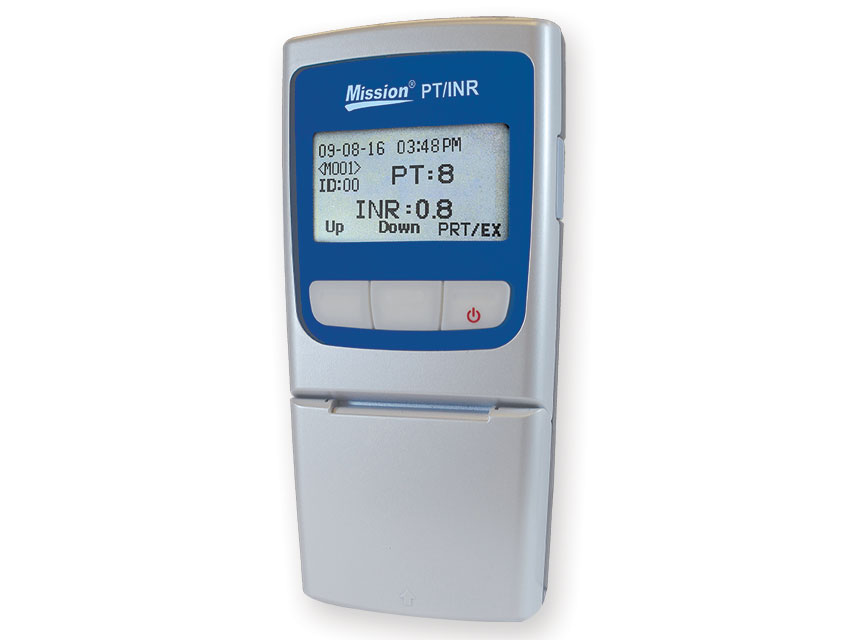 mission<sup>®</sup> sistem de monitorizarea coagularii pt/inr