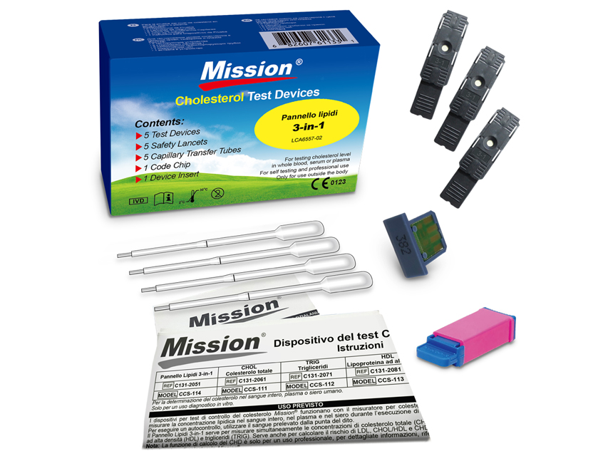 test panou lipidic 3 in 1 + tuburi capilare pentru 23932