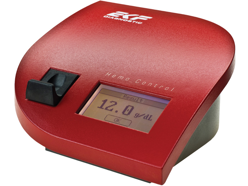 hemo control: masurator de hemoglobina si hematocrit