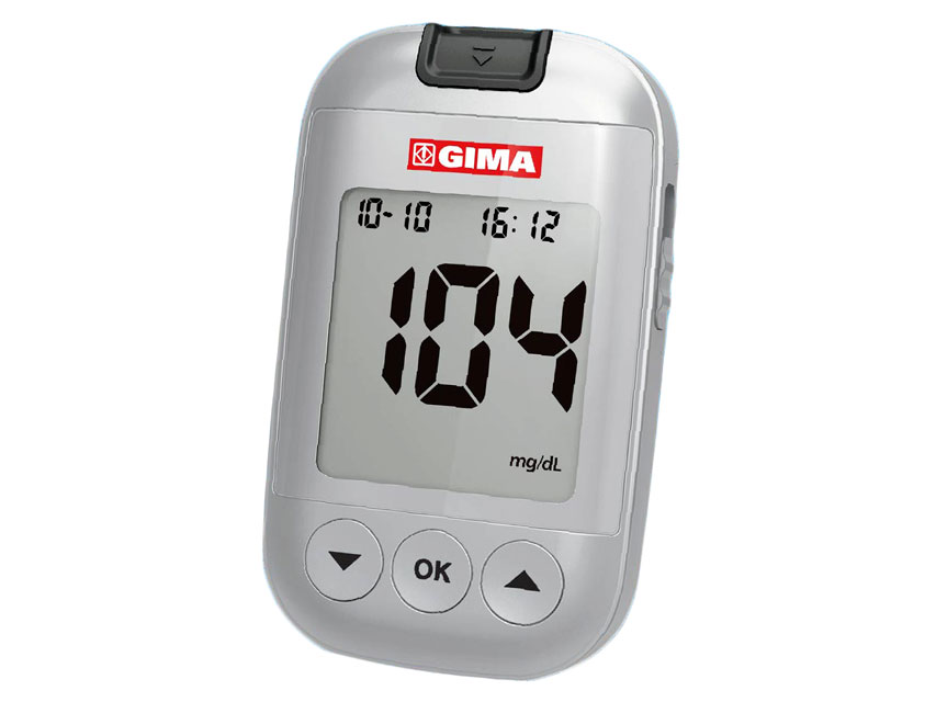 kit monitor glucoza gima mg/dl cu bluetooth gb, fr, it, es