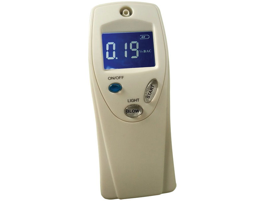 tester alcool cu display
