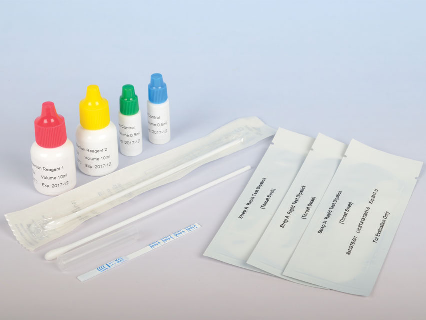 strep a test culoare duala banda