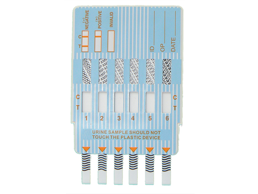 teste panel multi droguri 6 droguri urina