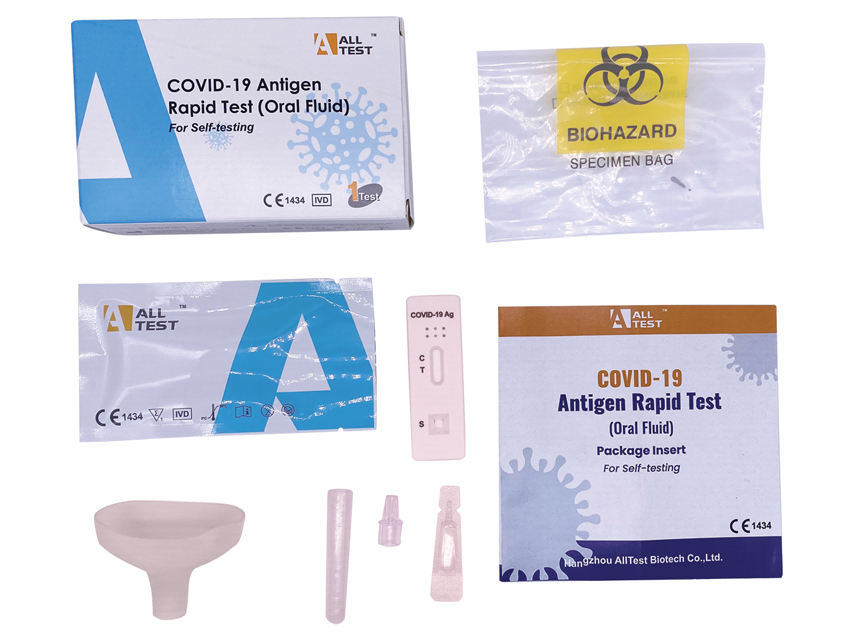 test saliva covid autotest