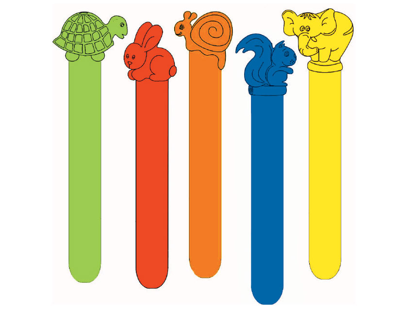 depresoare de limba pediatrice plastic