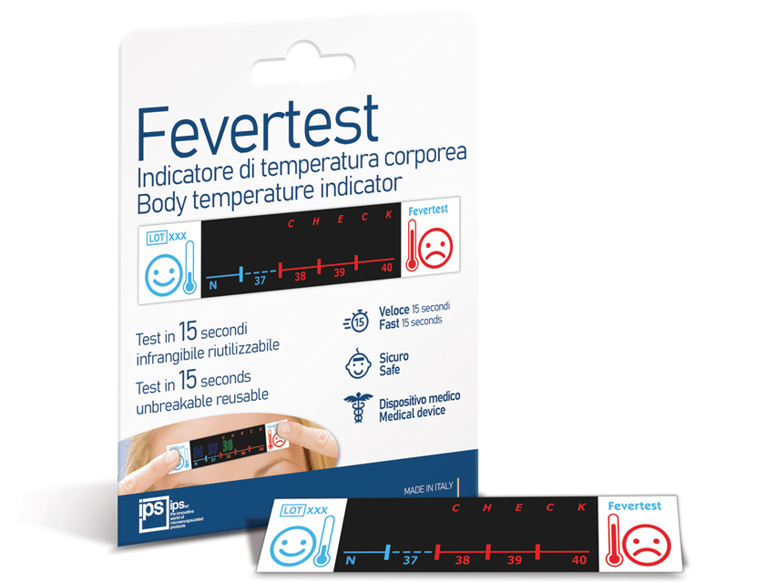 termometrul frunte fever test blister