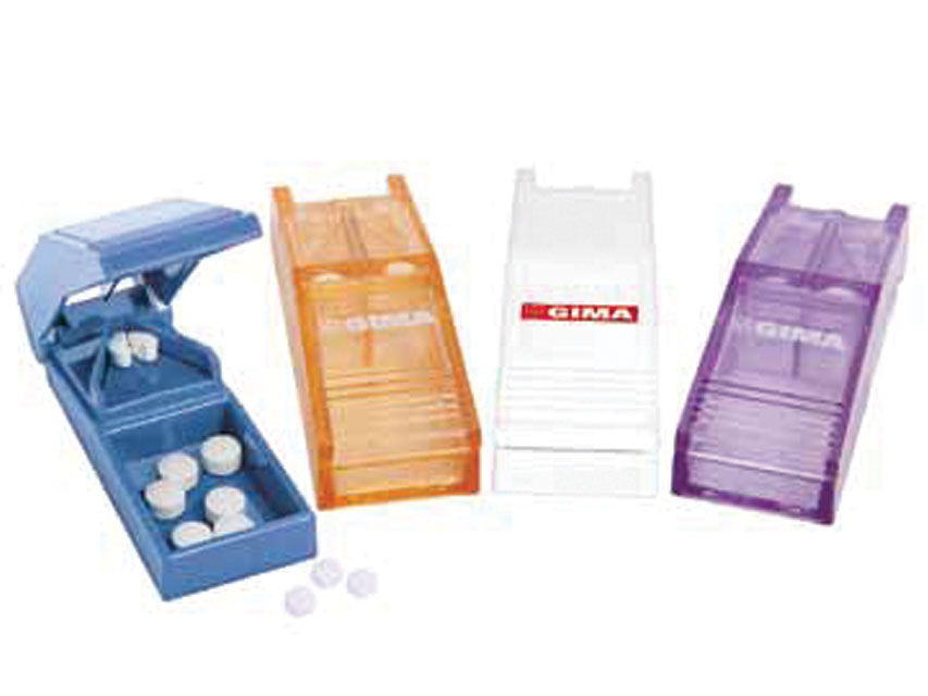 dispozitiv sectionare pastile culoare (3 alb, 3 albastru deschis, 3 lavanda, 3 portocaliu transp)