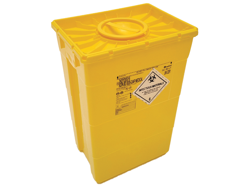 container deseuri 50 l capac dublu