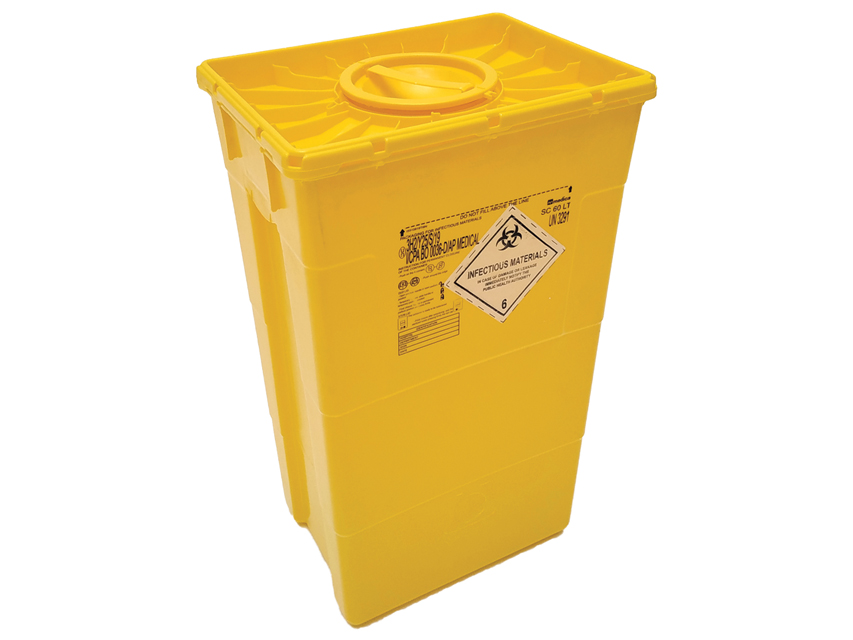 container deseuri 60 l capac dublu