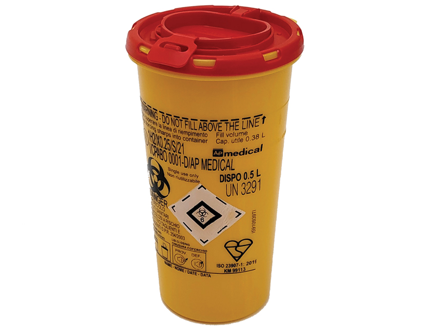dispo container ascutit 0.5l
