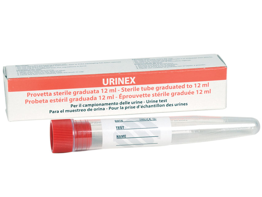 eprubeta de urina 12 ml in cutie unica steril