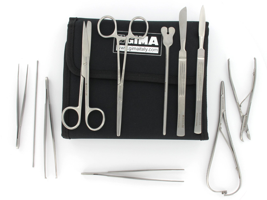 trousse suprema geanta din nailon 11 bucati