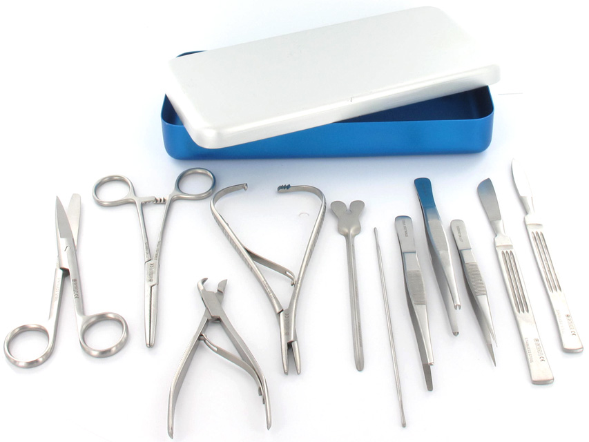 trousse suprema cutie aluminiu 11 bucati