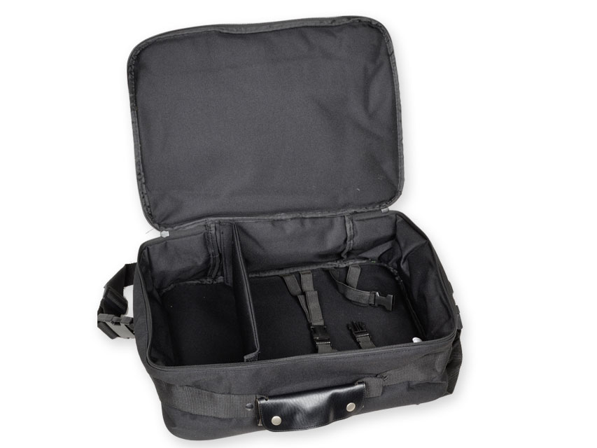 geanta de transport nylon negru pentru ecg diatermo