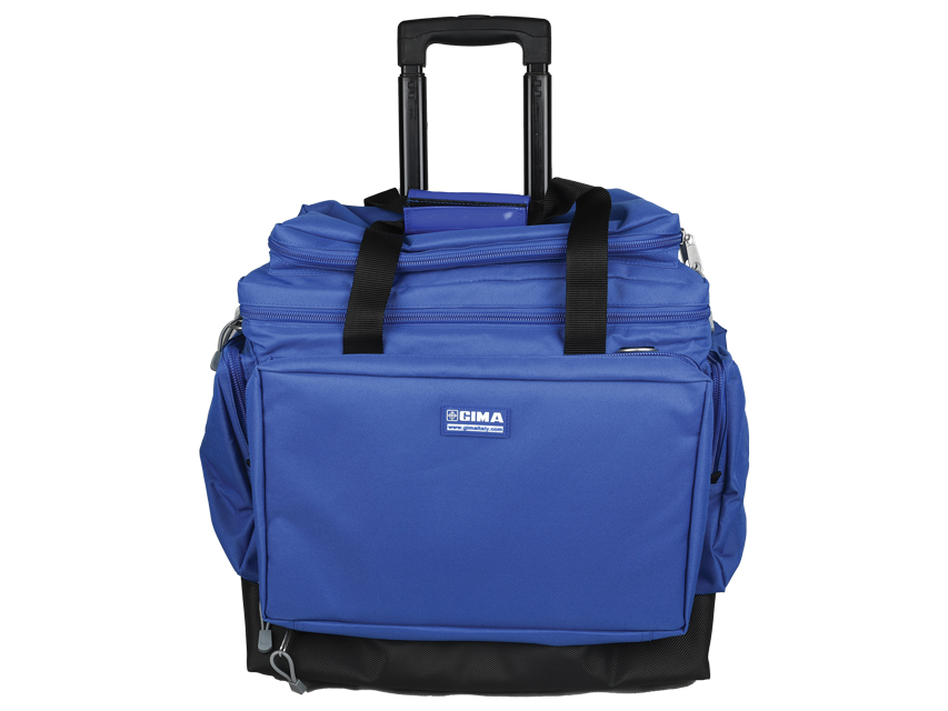 geanta smart trolley mediu albastru