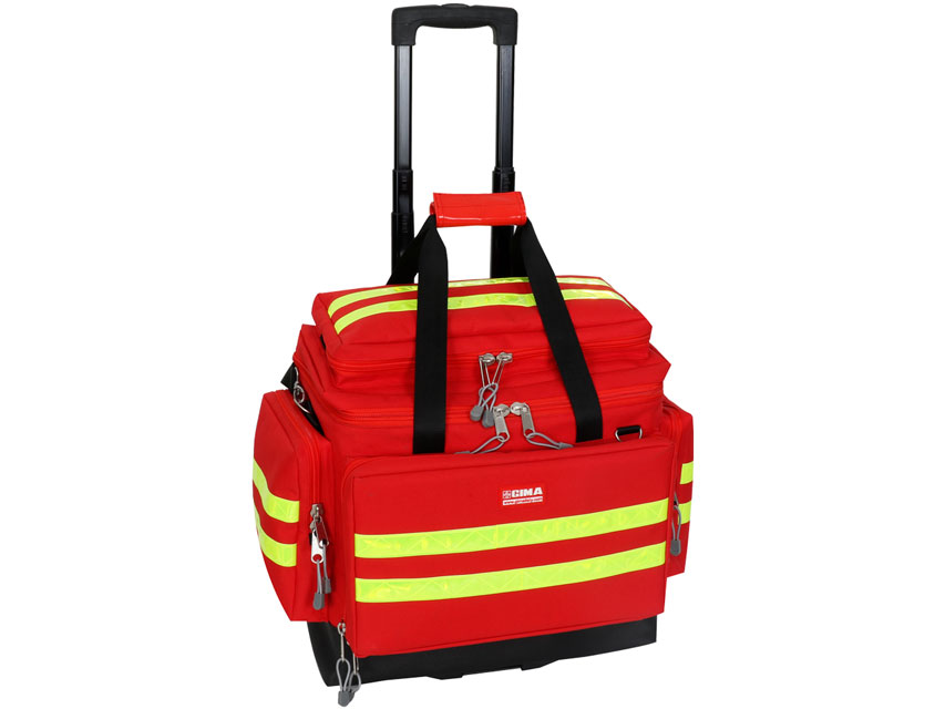 geanta geanta smart trolley mediu rosu