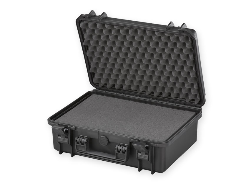 geanta/servieta gima case 430 cu spuma interioara neagra