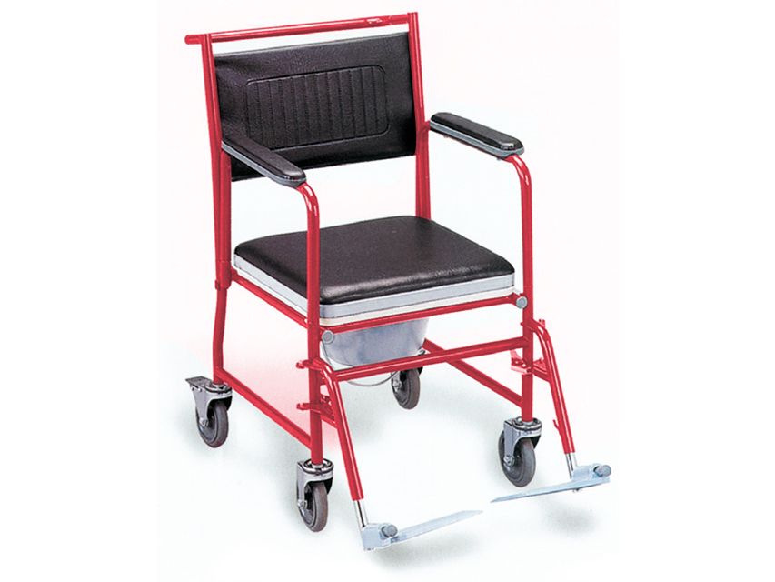 scaun cu rotile commode vopsit