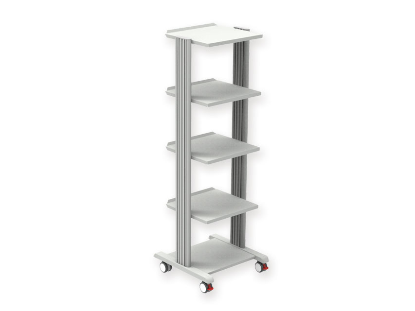 carucior smart cart 4 rafturi 40x36 cm + baza