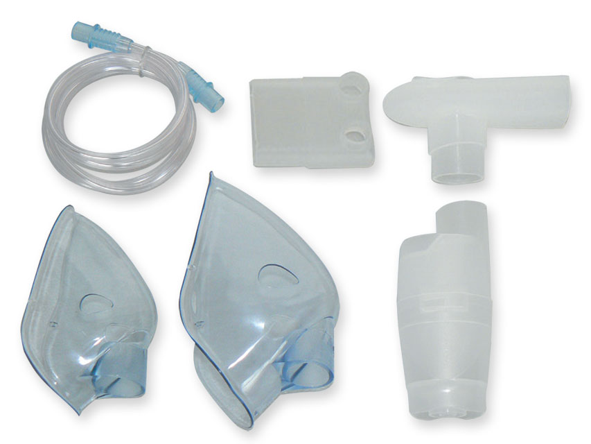 kit nebulizator (2 masti, tub, bec, masca nas, dispozitiv gura) pentru eolo, corsia