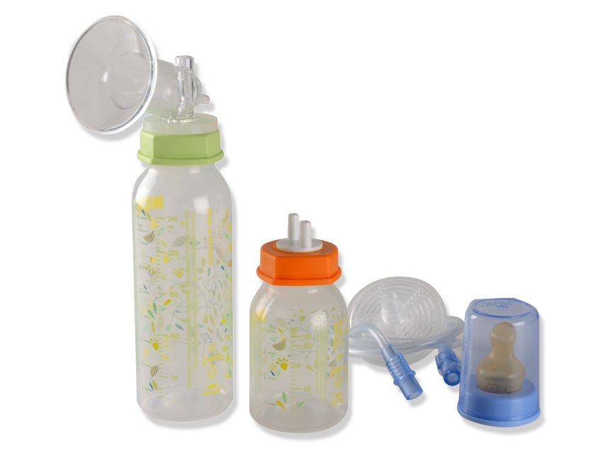 kit de schimb pentru pompa de san mamilat 2 sticle + filtru