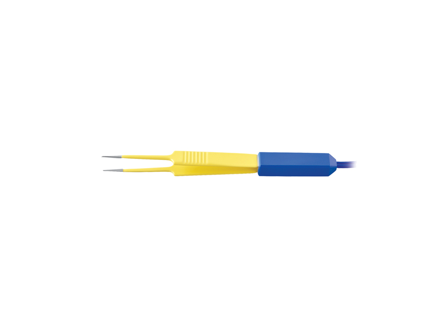 forceps bijutier de unica unica folosinta 11.5 cm cu cablu de 3 m varf 0.5 mm