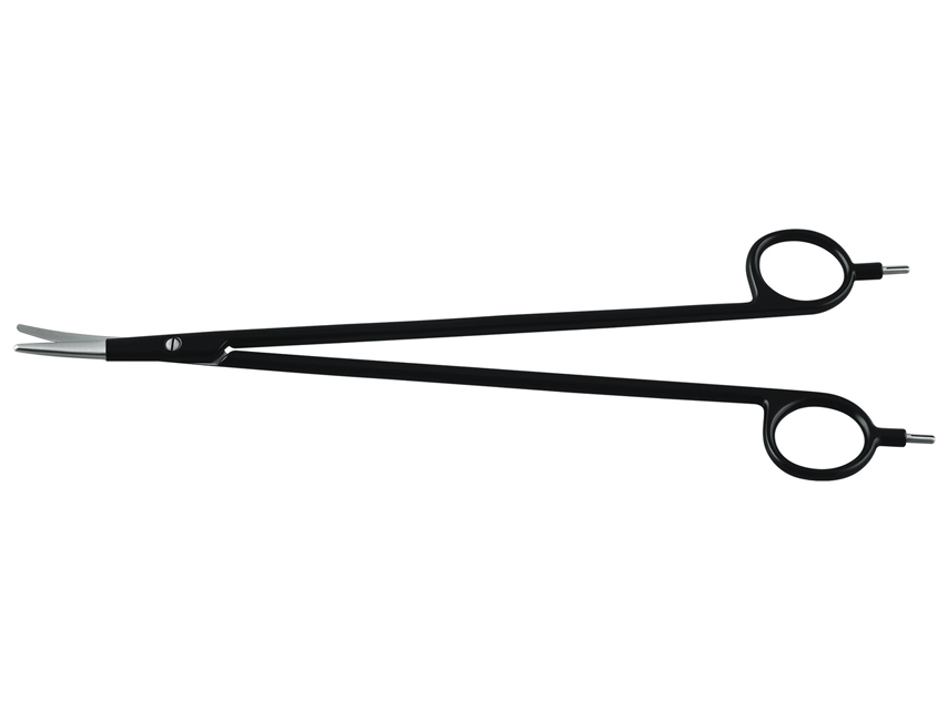 foarfeca bipolara 18 cm curbata
