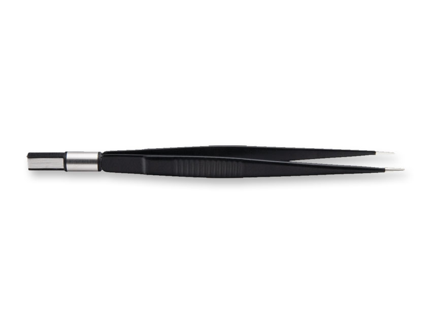 forceps drept antiaderent eu 18 cm varf de 1 mm