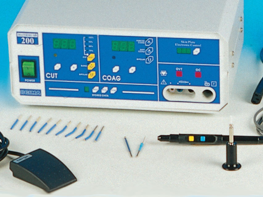 unitate de electrochirurgie diatermo mb 200 mono bipolar 200 watt