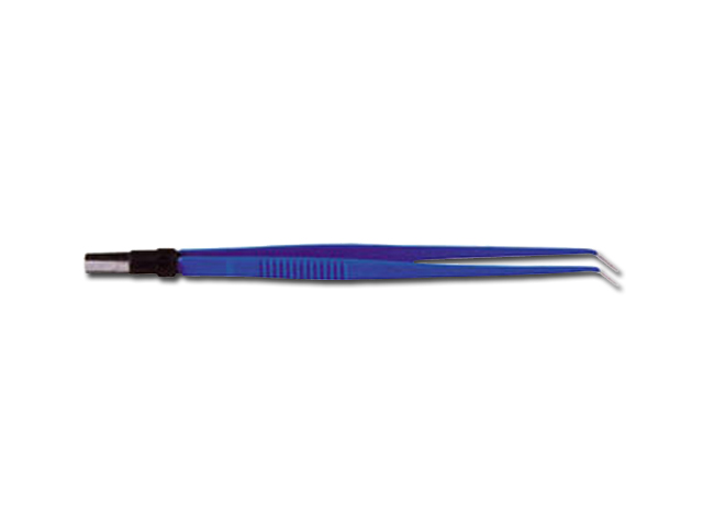 forceps drept eu 15 cm varf unghiular de 0.5 mm