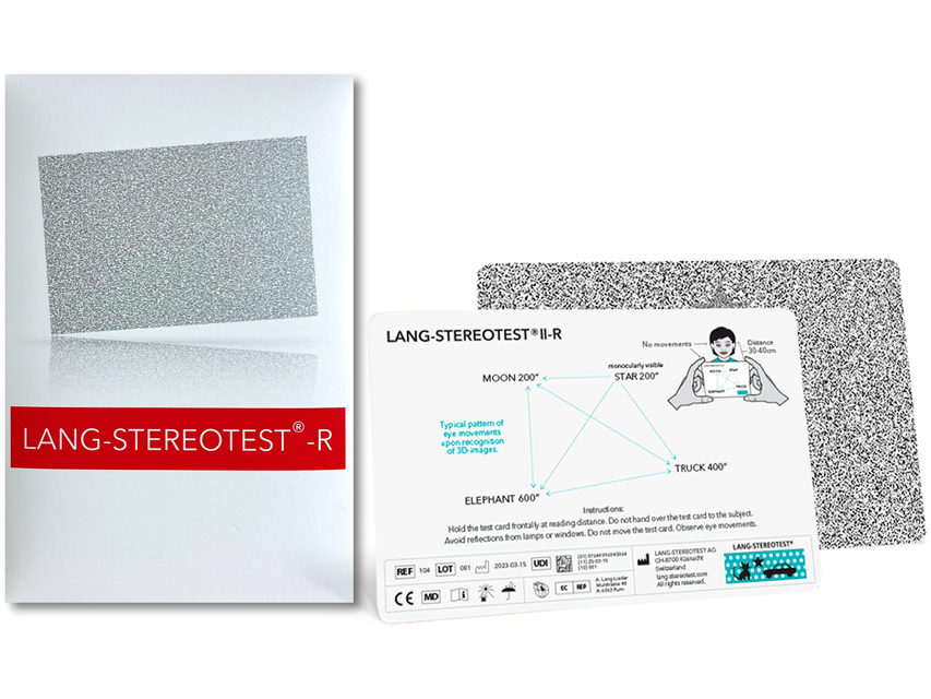 test optic lang stereotest ii r