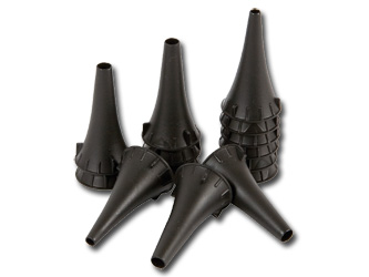 specul/speculum ureche diam. 2.5 mm pentru welchallyn de unica folosinta negru