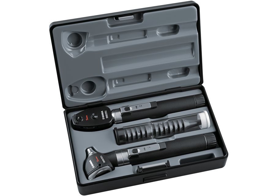sigma f.o. set oto oftalmoscope cu 2 manere carcasa