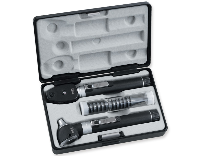sigma f.o. set oto oftalmoscope led cu 2 manere carcasa