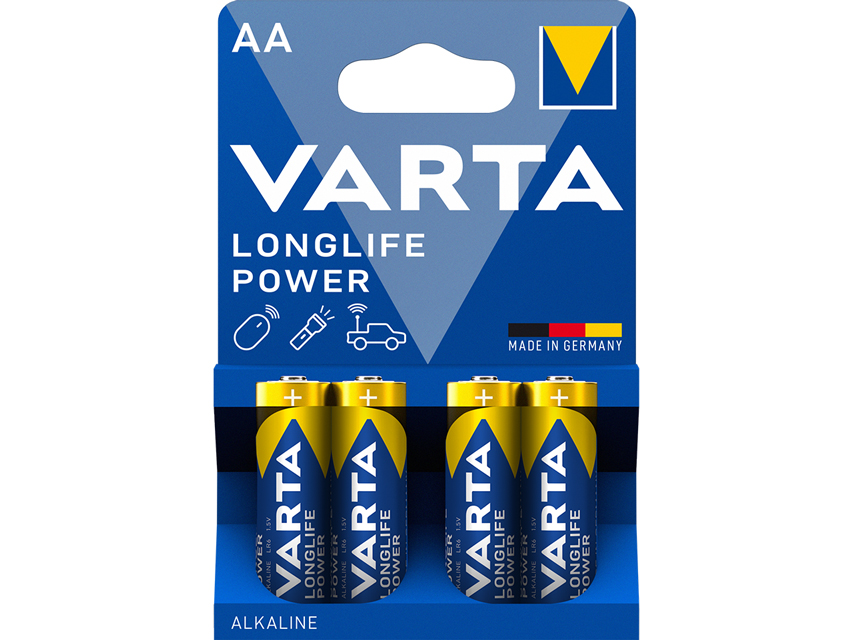 baterii alcaline varta tip "aa"