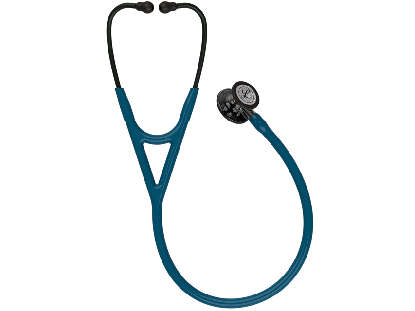 stetoscop littmann cardiologie iv 6234 albastru caraibe finisaj fumuriu