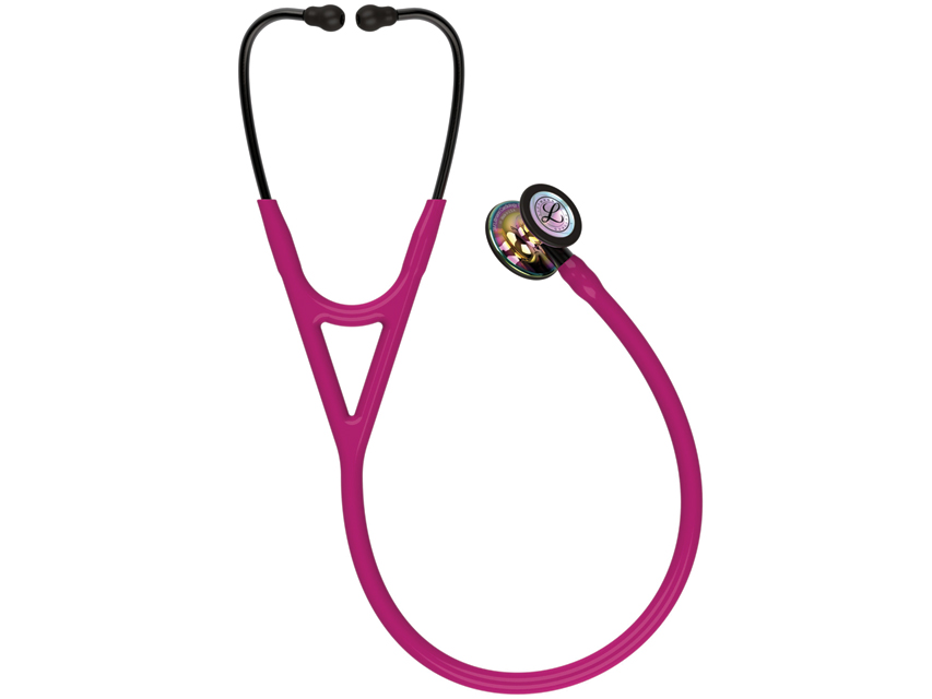 stetoscop littmann cardiologie iv 6241 roz zmeura finisaj curcubeu