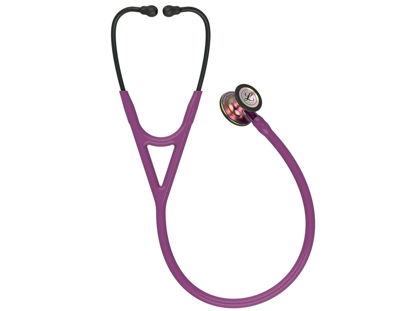 stetoscop littmann cardiologie iv 6205 mov pruna finisaj curcubeu tub violet
