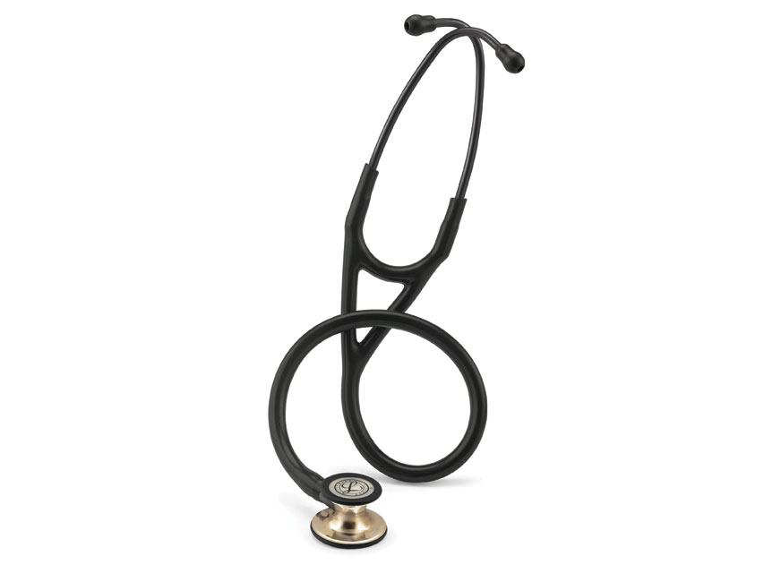 stetoscop littmann cardiologie iv 6179 negru/sampanie finisaj fumuriu