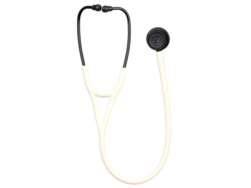 stetoscop cardiologie littmann iv 6186c alabastru finisaj negru tub neagra