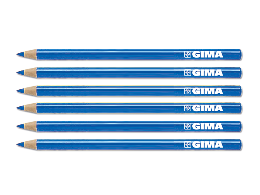 creion dermatograf gima pentru a marca pielea pentru identificarea zonelor care urmeaza a fi tratate albastru